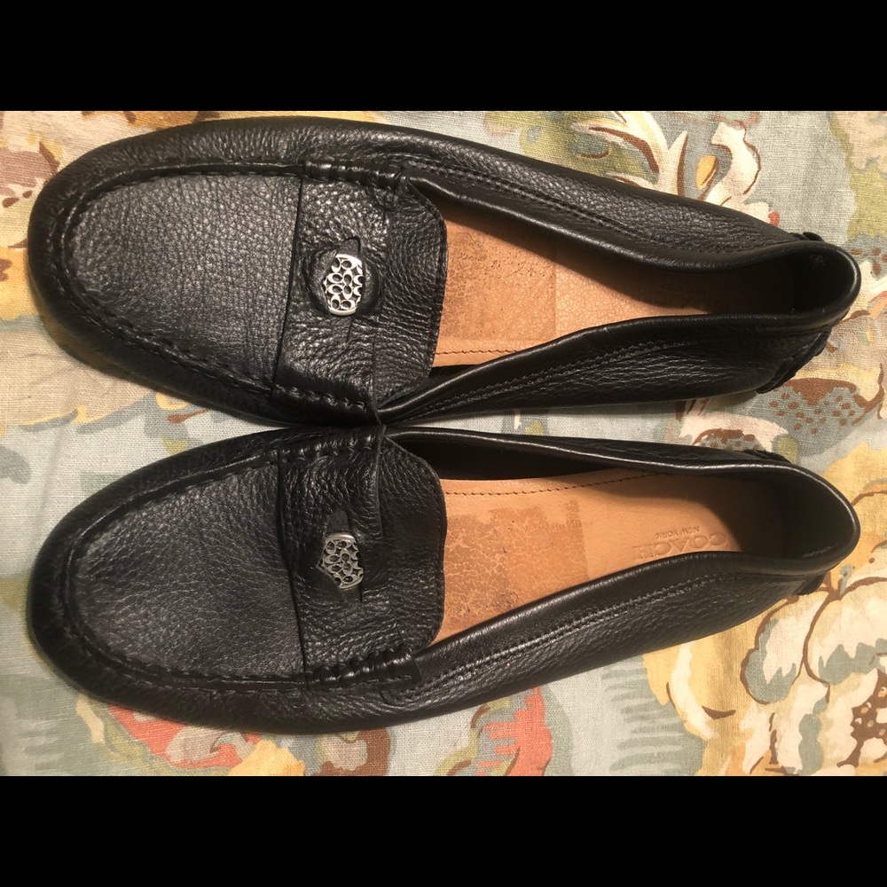 Women’s Coach Nicola driver shoe 8.5 new black